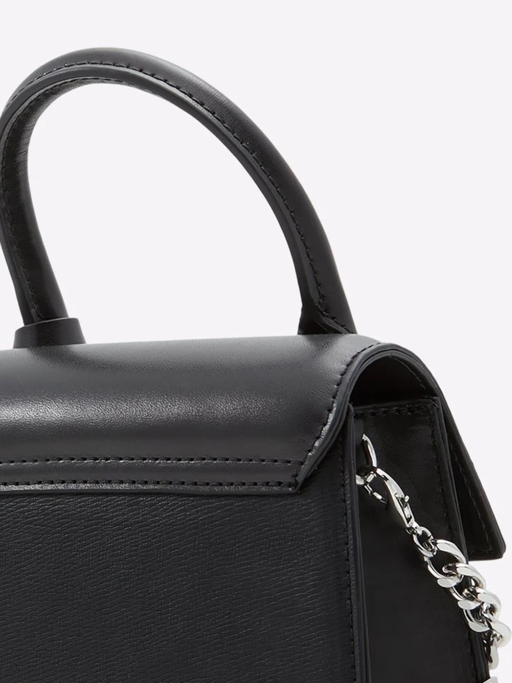 ALDO Pythonia Cross Body Bag With Silver Chain - Picture 4 of 9